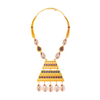 Unique 22K Gold Boho Necklace with Cowrie Shells