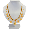 Uniquely Designed 22K Gold Necklace In Meenakari Style 