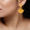 Classy Stylish 22K Gold Drop Earrings