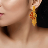 22KT Yellow Gold Jhumki Earrings for Women