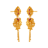 22KT Yellow Gold Drop Earrings for Women