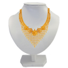 22K Trendy Gold Necklace Design