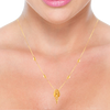 22KT (916) Yellow Gold Gold Chain Pendant for Women