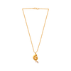 22KT (916) Yellow Gold Gold Chain Pendant for Women