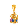 22K gold pendant with an elaborately detailed Lord Ganesha motif 