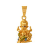 22K gold pendant with an intricately detailed Lord Ganesha motif 