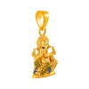 22K gold pendant with an intricately detailed Lord Ganesha motif 