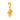 22K gold pendant with a coniferous leaf and carpel design 
