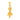 22K gold pendant with a graceful ballerina motif 