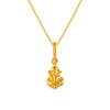 22K gold pendant with a beautiful Lord Ganesha motif 