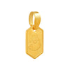 22KT (916) Yellow Gold Sai Baba Gold Pendant (Without Chain)