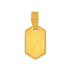 22KT (916) Yellow Gold Sai Baba Gold Pendant (Without Chain)