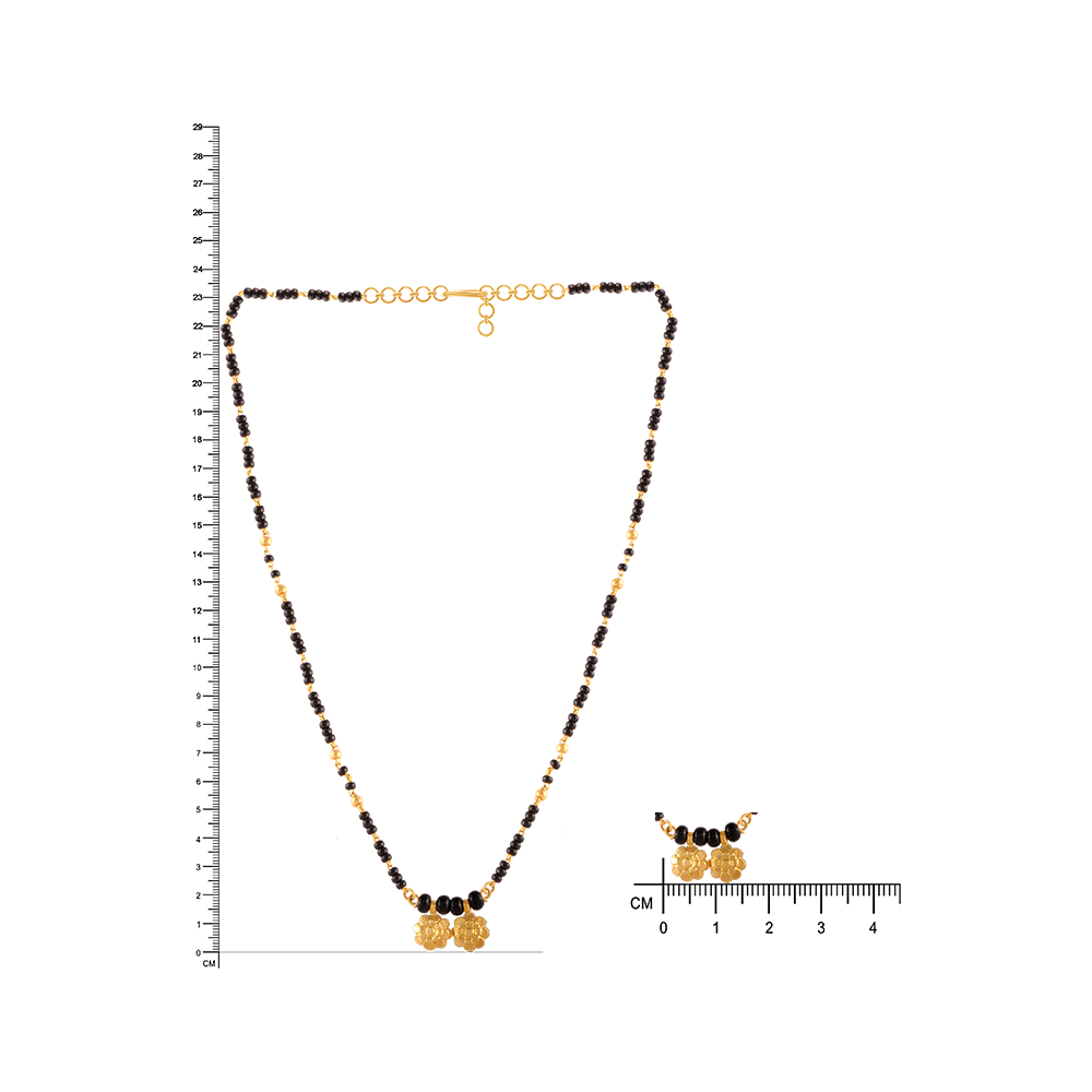 22KT (916) Yellow Gold Gold Mangalsutra for Women
