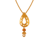 22KT (916) Yellow Gold Gold Chain Pendant for Women