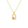 22K Clean N? Solid Gold Pendant From Amazea Collection