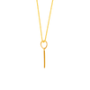 22K Ace-Card Gold Pendant From Amazea Collection