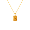 22K Ace-Card Gold Pendant From Amazea Collection