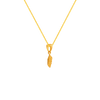 22K Gold Pendant Design Crafted Immaculately