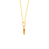 22K Gold Pendant Design Crafted Immaculately