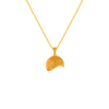 22K Tree Themed Gold Pendant Design For Ladies