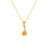 22K Horn Gold Pendant From Amazea Collection