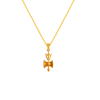 22K Ethnic Gold Pendant From Amazea Collection