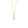 22K Om Themed Enticing Gold Pendant Design