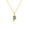 22K Gold Pendant Gemmed From Amazea Collection