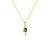 22K Square Gold Pendant From Amazea Collection For You