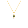 22K Square Gold Pendant From Amazea Collection For You