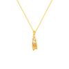 22K Desert Theme Gold Pendant From Amazea Collection