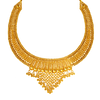 22K Magnificent Gold Necklace Design