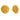 22KT (916) Yellow Gold Classic Plain Gold Design Thushi Stud Earrings