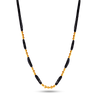 Distinctive Gold Thusi Mangalsutra For Women