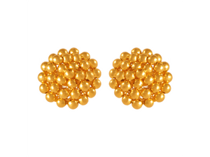 22k Elegant Tushi Gold Stud Earrings