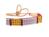 22K Graceful Tushi Gold & Pearl Choker with Red Beads