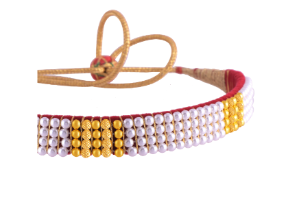 22K Opulent Tushi Gold & Pearl Choker
