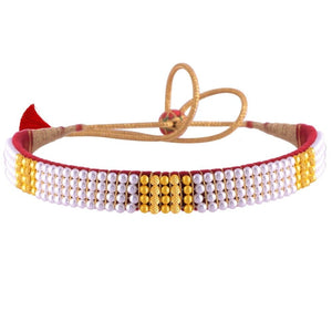22k Opulent Tushi Gold & Pearl Choker