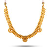 22K Yellow Gold Necklace from Thushi Collection for Women