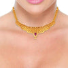 Lightweight Gold Thushi Necklace for Women