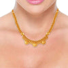 Diva Graceful Gold Thusi Necklaces