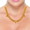 Elite Charming Gold Thusi Necklace for Women