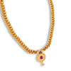 Designer Gold Necklace from Thushi Collection for Women