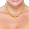 Designer Gold Necklace from Thushi Collection for Women