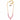 Unique Designer 22k Gold Necklace With Pink Accents From Pc Chandra Tushi Collection