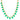 22KT (916) Yellow Gold Green Teardrop Enamel Beads Thusi Necklace