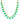 22KT (916) Yellow Gold Green Teardrop Enamel Beads Thusi Necklace