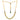 22KT (916)  Elegant Plastic Pearl and Gold Bead Statement Tushi Necklace