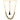 22KT (916) Yellow Gold Designer Floral Black Drop Thusi Necklace