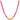 22KT (916) Yellow Gold Red Beaded Traditional Style Thusi Necklace